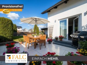 4-Zimmer-Erdgeschosswohnung mit Garten, Balkon & Terrasse